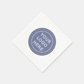 Sleek, raffiniert & Personalisiert Serviette (Ecke)