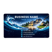 Sleek Residential Hochdruckreinigung Teal (Vorne)