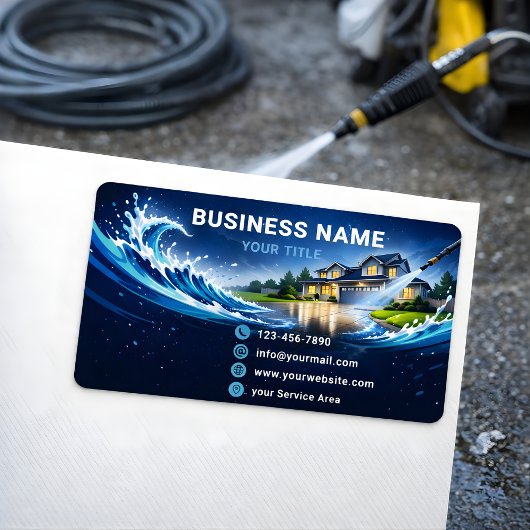 Sleek Residential Hochdruckreinigung Teal