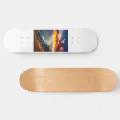 Sleek Ride Whiteboard Skateboard (Horizontal)