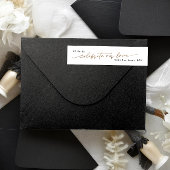 Sleek Romance | Goldfolie | Hochzeitsumschlag