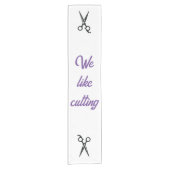 ✂️ Sleek Scissy Table Runner 🍽️ Kurzer Tischläufer (Vorderseite)