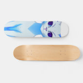 Sleek Siamese Cat Skateboard (Horizontal)