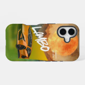 Sleek Sports Car Silhouette Phone Case iPhone 16 Hülle (Rückseite (Horizontal))