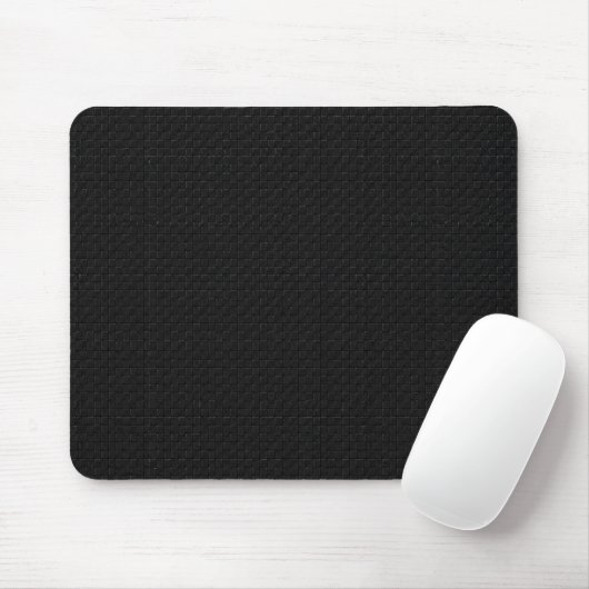 Sleek Stealth Schwarz Carbon Micro Tech Textur Mousepad (Mit Mouse)