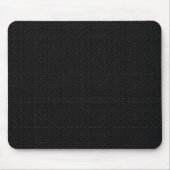 Sleek Stealth Schwarz Carbon Micro Tech Textur Mousepad (Vorne)
