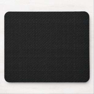 Sleek Stealth Schwarz Carbon Micro Tech Textur Mousepad