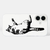 Sleek Tabby Kontur Case (Rückseite (Horizontal))