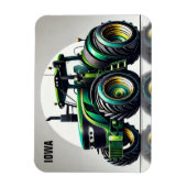 Sleek Tractor Iowa Magnet (Vertikal)
