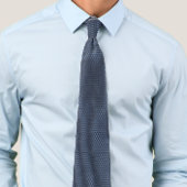 Sleek Two Tone Blue Business modern Krawatte