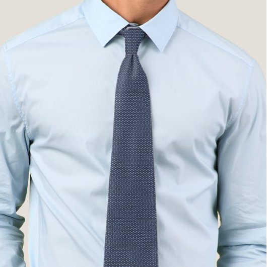 Sleek Two Tone Blue Business modern Krawatte