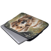 Sleek und der moderne Laptop-Sieb Laptopschutzhülle (Vorne Knopf)