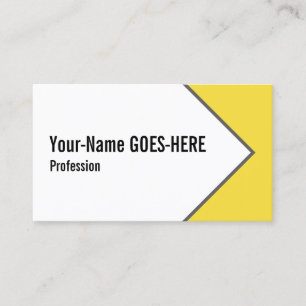 Sleek und moderne Führungskraft Business Card Visitenkarte