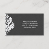 Sleek | Wäsche | Element Visitenkarte (Rückseite)