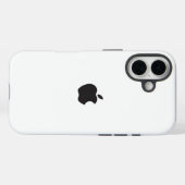 Sleek White Design für iPhone Liebhaber Case-Mate iPhone Hülle (Rückseite (Horizontal))