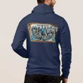 "Sleek Zipper Sweater: Efforless Style for Every Hoodie (Rückseite)