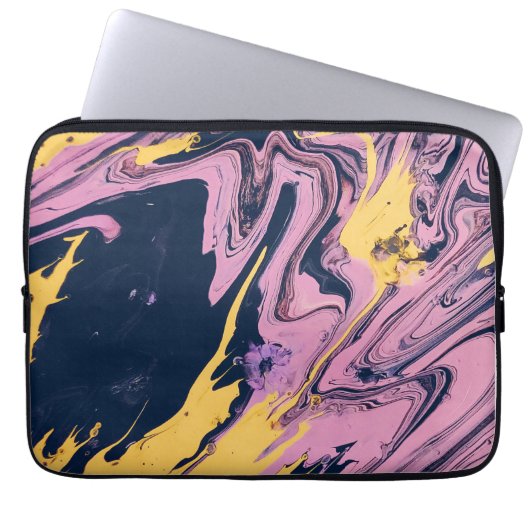 "SleekGuard Neopren 13-Zoll-Laptop-Sieb: Stilvoll Laptopschutzhülle (Vorderseite)