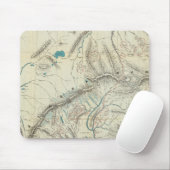 Sleems Karte von Central Alaska Mousepad (Mit Mouse)