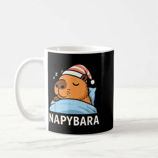 Sleeng Capybara Napybara Sleepshirt Pajamas Boys G Kaffeetasse (Links)