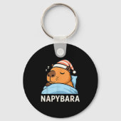 Sleeng Capybara Napybara Sleepshirt Pajamas Boys G Schlüsselanhänger (Vorderseite)