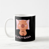 Sleeng Capybara Pajamas Nightgown Sleepybara Roden Kaffeetasse (Links)