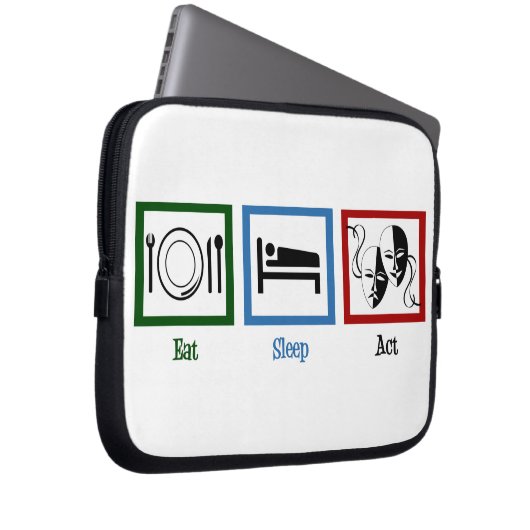 Sleep Act Laptopschutzhülle (Vorne Rechts)