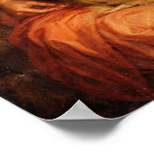 Sleep and His Half Brother Death by Waterhouse Poster (Ecke)