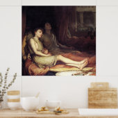 SLeEP AnD HiS HaLF-BRoTHER DeATH von J Waterhouse Poster (Küche)