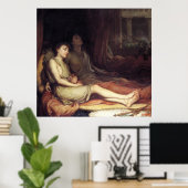 SLeEP AnD HiS HaLF-BRoTHER DeATH von J Waterhouse Poster (Heimbüro)