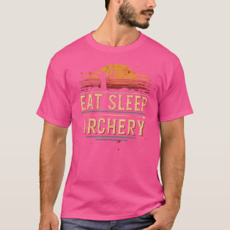 Sleep Archery Enthusiasten Sunset T-Shirt