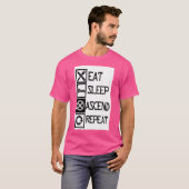 Sleep Ascend wiederholen T-Shirt (Vorne ganz)