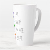 Sleep Balance Einfaches Chakra Design essen Milchtasse (Rechte Ecke)