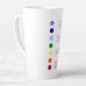 Sleep Balance Einfaches Chakra Design essen Milchtasse (Linke Ecke)