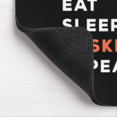 Sleep Basketball Basketball wiederholen Trainer-Ho Mousepad (Ecke)