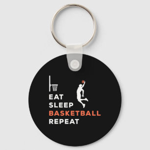 Sleep Basketball Basketball wiederholen Trainer-Ho Schlüsselanhänger
