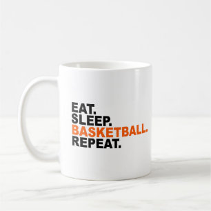 Sleep Basketball essen Wiederholung 1 Kaffeetasse
