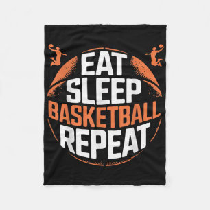 Sleep Basketball wiederholen Fleecedecke