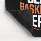 Sleep Basketball wiederholen Mousepad (Ecke)