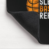 Sleep Basketball wiederholen Mousepad (Ecke)