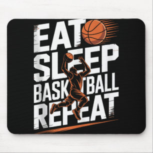 Sleep Basketball wiederholen, Spieler, Jungen, Mäd Mousepad