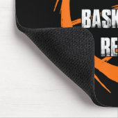 Sleep Basketball wiederholen Team Spielertrainer Mousepad (Ecke)