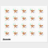 Sleep Beach essen - Circle Sticker (Blatt)