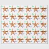 Sleep Beach essen - Packpapier (Flach)