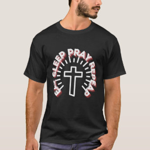Sleep-Beten wiederholen T-Shirt