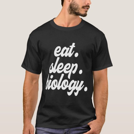 Sleep Biology essen T-Shirt (Vorderseite)