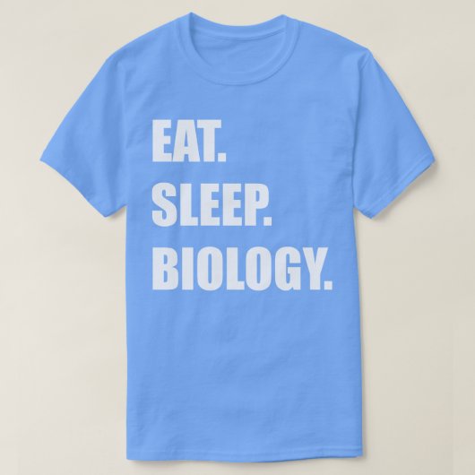Sleep Biology essen T-Shirt (Design vorne)