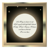 Sleep Blessing Poster (Vorderseite)