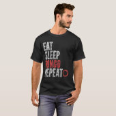 Sleep Bongo wiederholen T-Shirt (Vorne ganz)