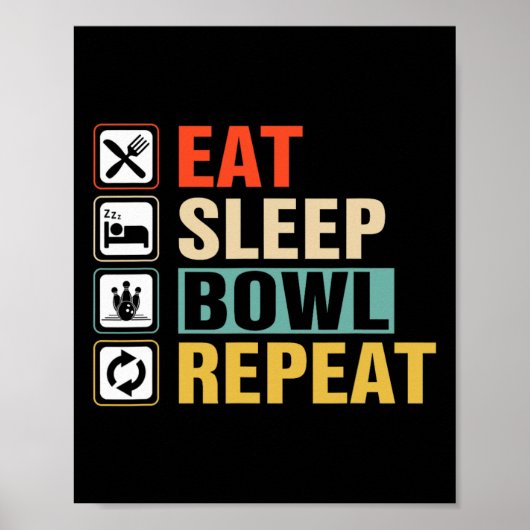 Sleep Bowl wiederholen 2 Poster (Vorne)