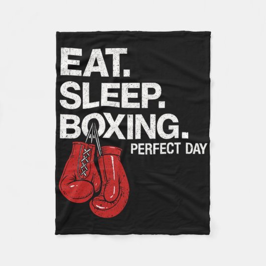Sleep Boxing Gloves Boxer Kämpfen Kampf Spinne ess Fleecedecke (Vorderseite)